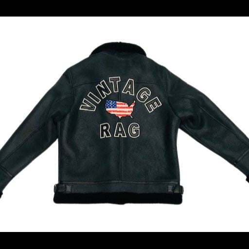 B3 SHEARLING BOMBER