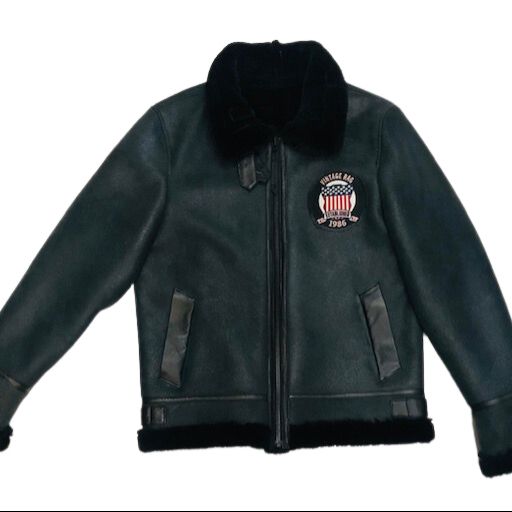 B3 SHEARLING BOMBER