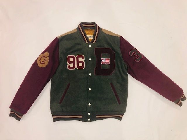 GREEN&RED VARSITY